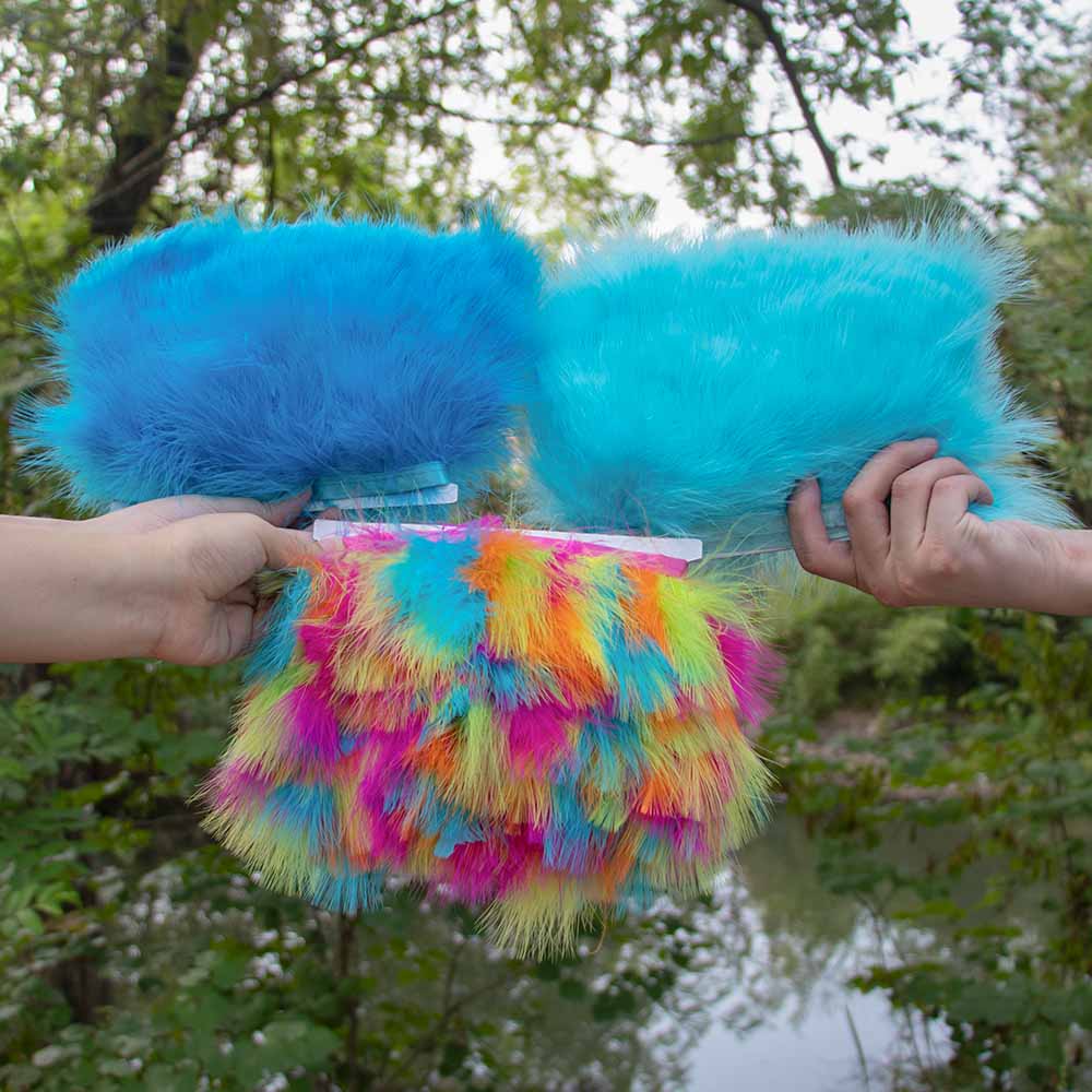 Feather Trim Marabou - 1Meters/Lot Turkey Marabou Feathers on Tape