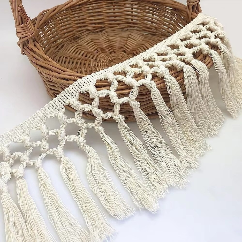 1Yard 11cm Wide Tassel Trim Ri - Tassel Fringe Trim recension och pris