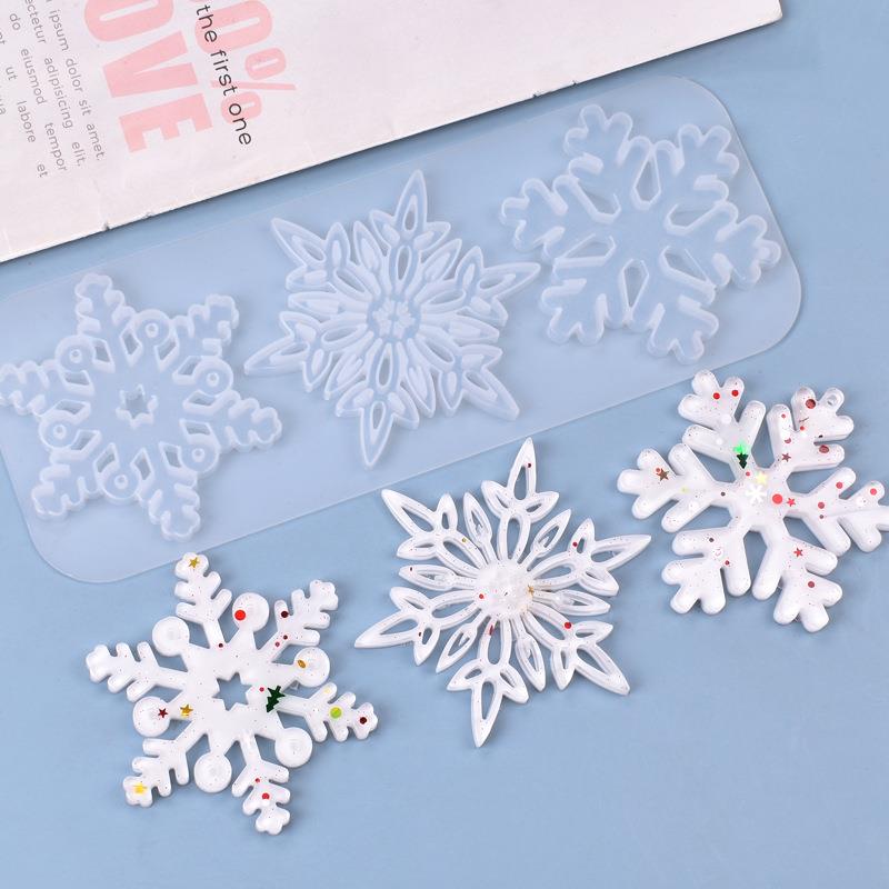Christmas Hollow Snowflake Orn - Christmas Craft Embellishment recension och pris