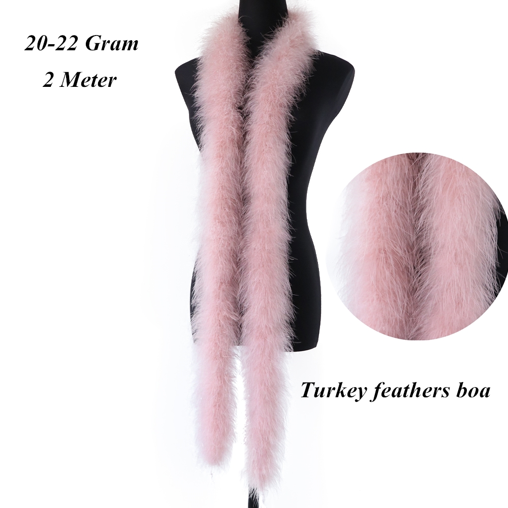 2M 22G 50G Natural Turkey Mara - Feather Trim Marabou recension och pris