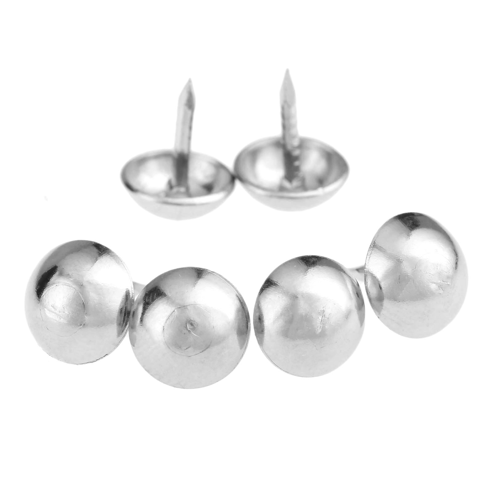 100Pcs 7x10mm Silvery Pushpin  - Embellishments For Scrapbooking recension och pris