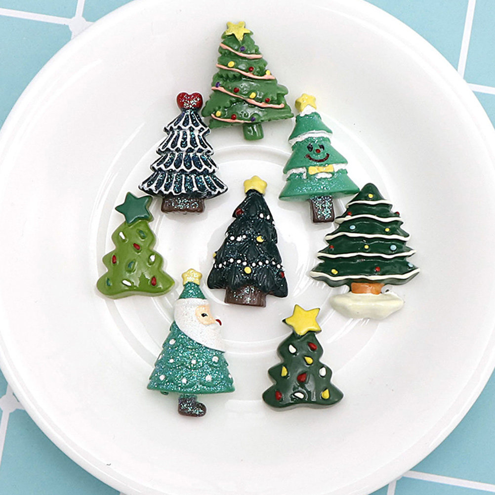 20Pcs Resin Xmas DIY Decoratio - Christmas Craft Embellishment recension och pris