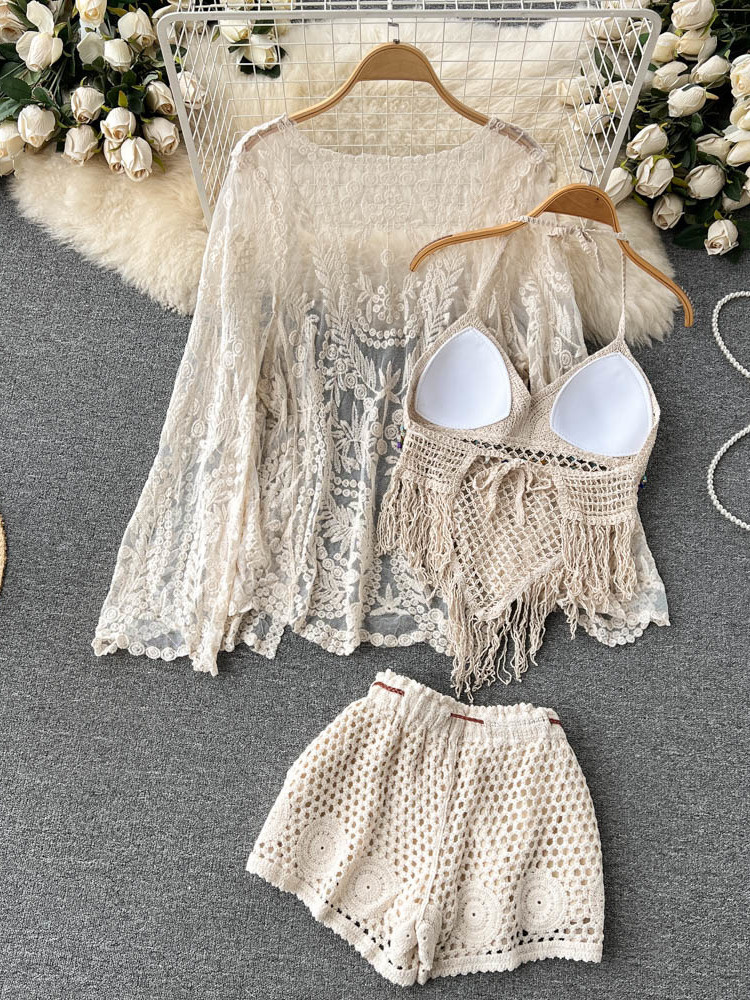 Summer New Holiday Suit Women' - Tassel Fringe Trim recension och pris
