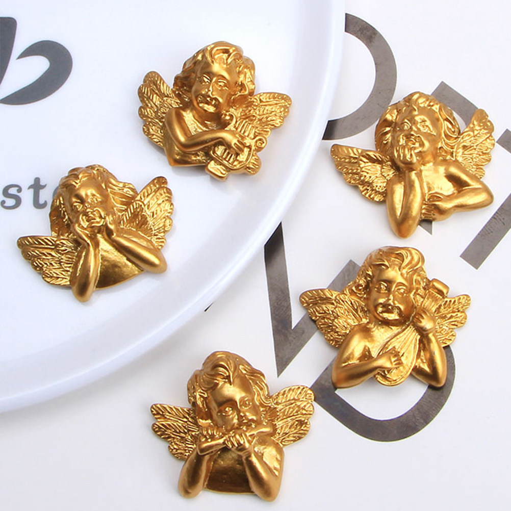 15pcs Resin Angel Accessories  - Craft Embellishment recension och pris