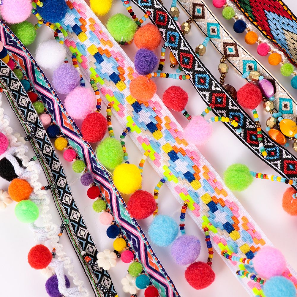 1yard Bohemia Tassel Lace Trim - Tassel Fringe Trim recension och pris