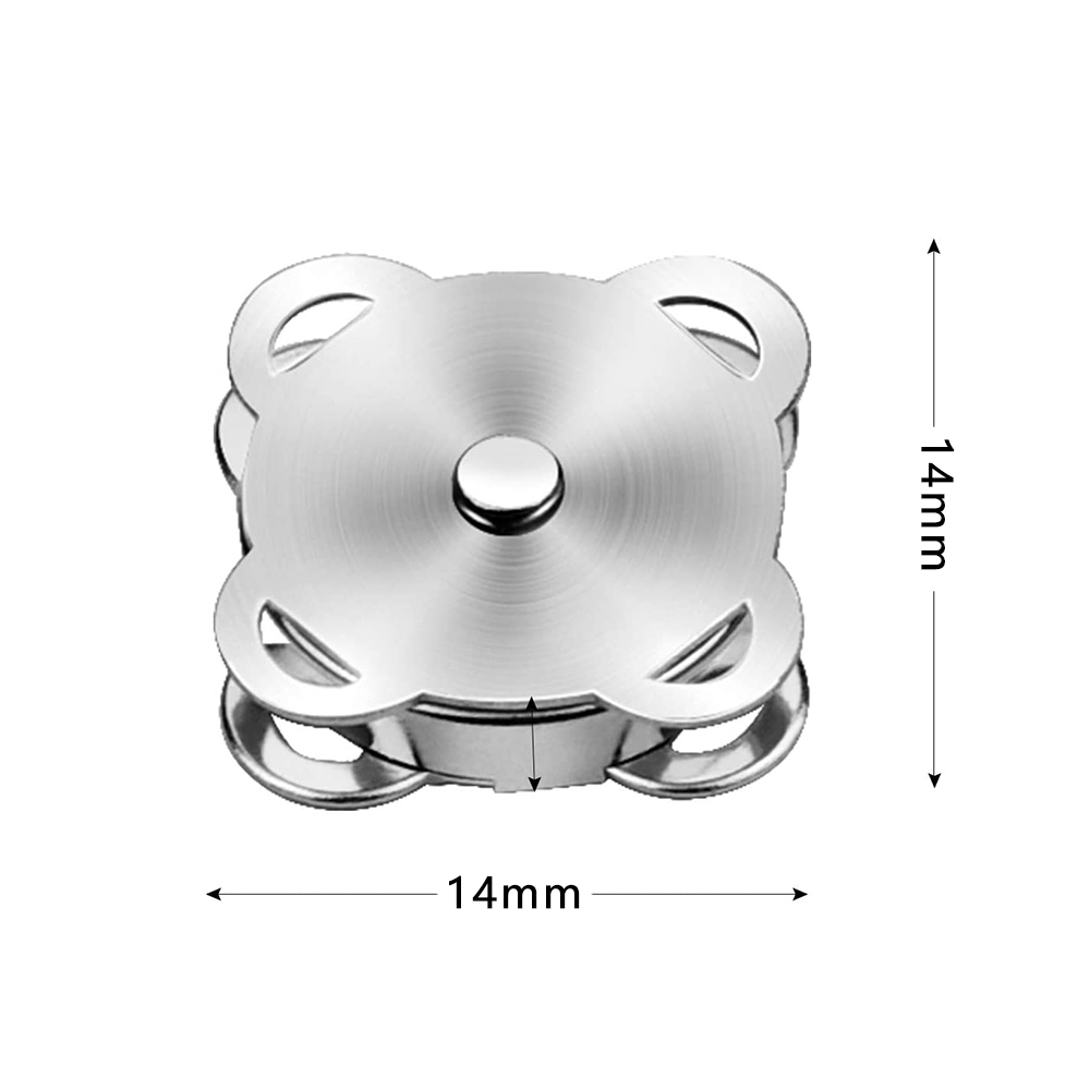 20 Sets Magnetic Button Metal  - Iron On Stud Set recension och pris