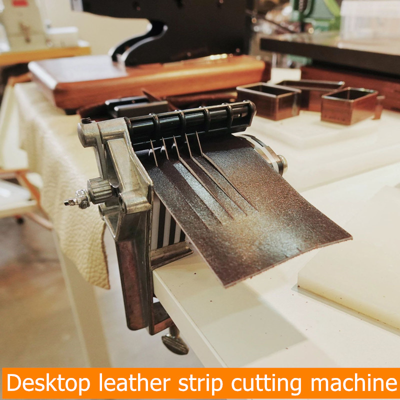 DIY Desktop Leather Strip Cutt - Tassel Fringe Trim recension och pris