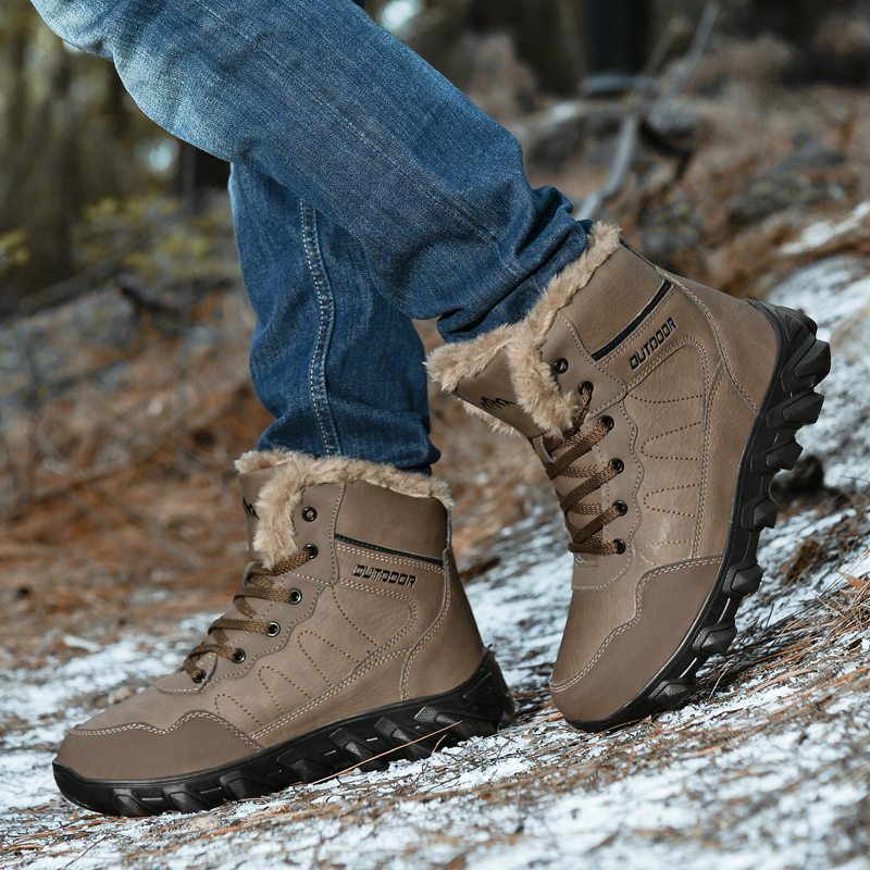 Men's Winter Boots Warm Waterp - Guipure Lace Panel recension och pris
