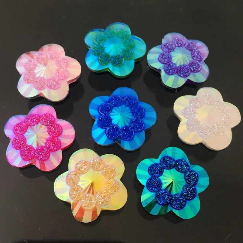 20pcs 20mm ab mixed color flow - Embellishment Glue Craft recension och pris
