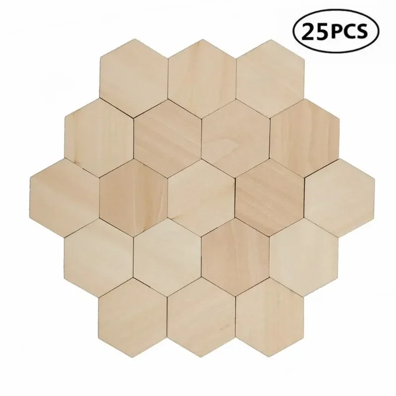 25pcs 50mm 1.96inch Wooden Emb - Embellishments For Scrapbooking recension och pris