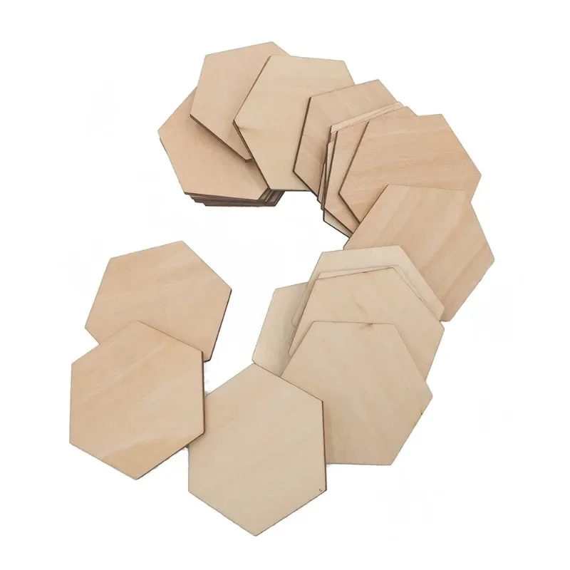 25pcs 50mm 1.96inch Wooden Emb - Embellishments For Scrapbooking recension och pris