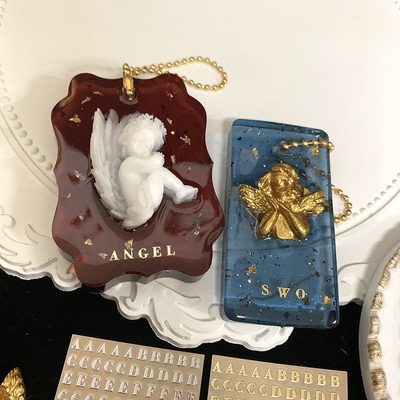 2Pcs Metal Alphabet Decoration - Craft Embellishment recension och pris