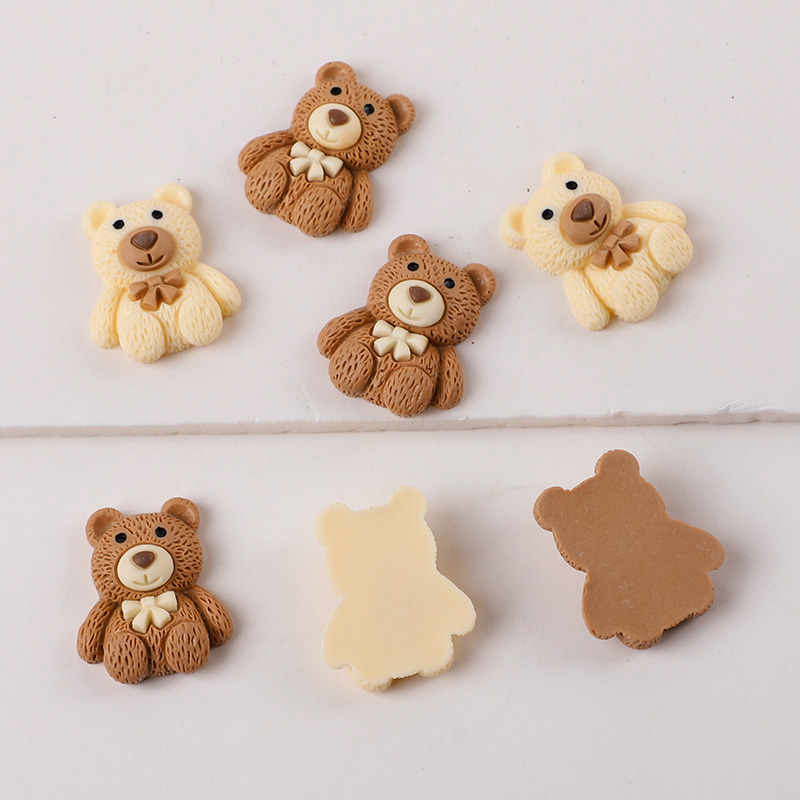 10/30/50pcs Resin Teddy Bear C - Embellishments For Scrapbooking recension och pris