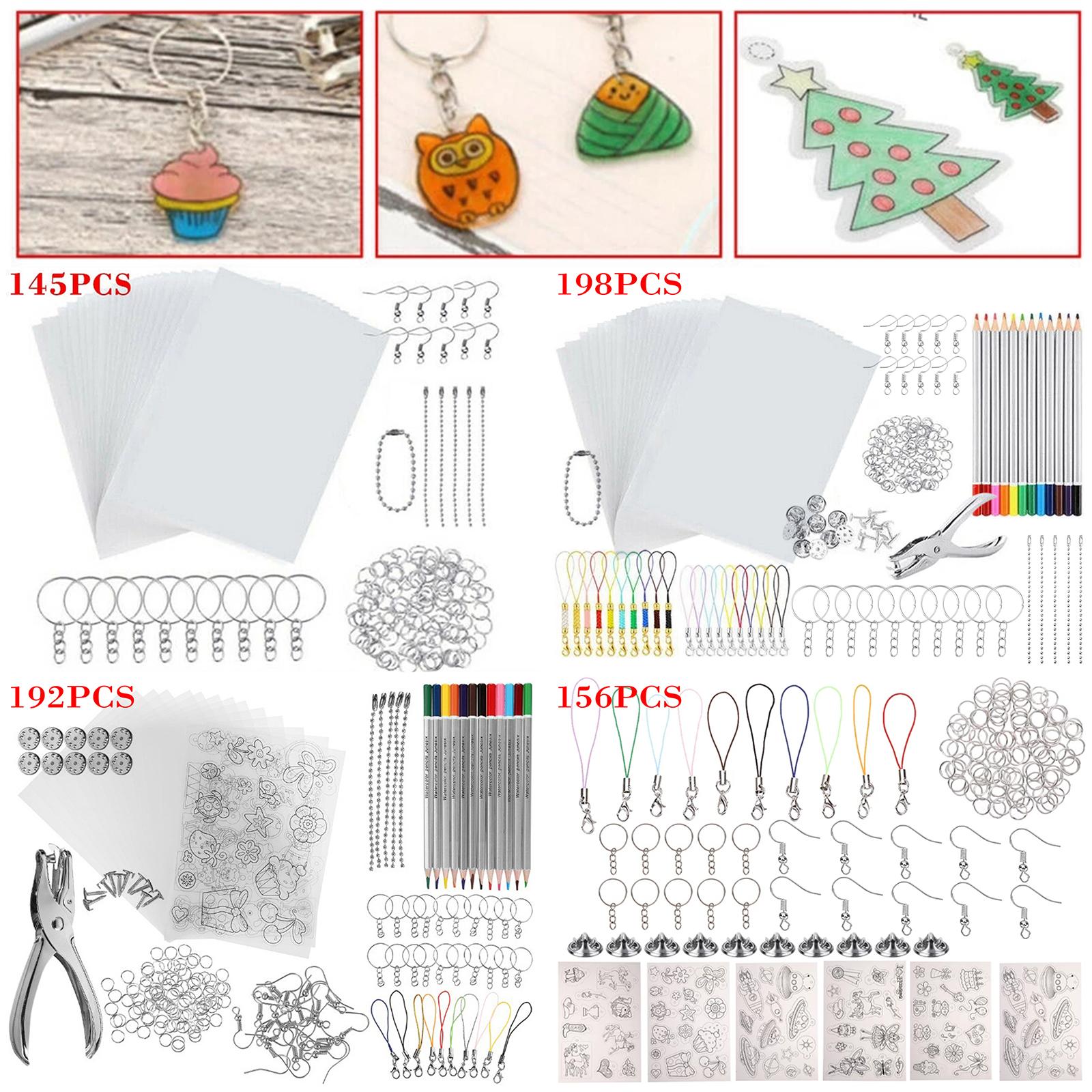 Heat Shrink Plastic Set Film f - Craft Embellishment recension och pris