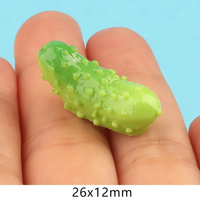 Kawaii Resin Mini Vegetable Fa - Christmas Craft Embellishment recension och pris