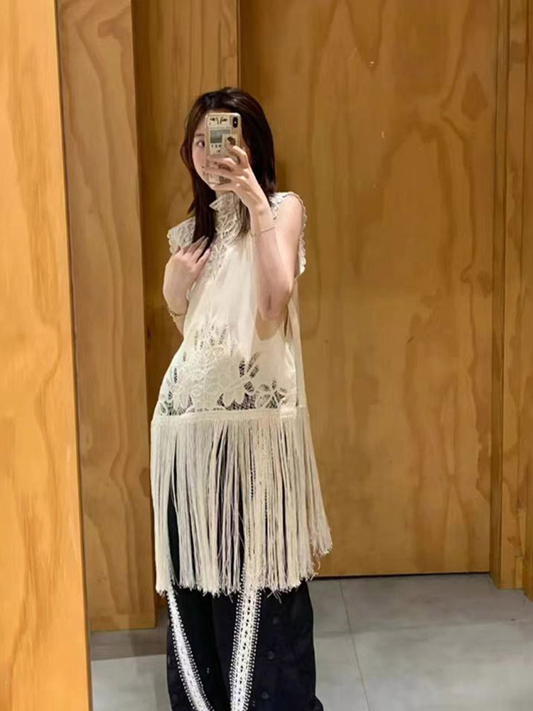 French Style Knot Hollow out S - Tassel Fringe Trim recension och pris