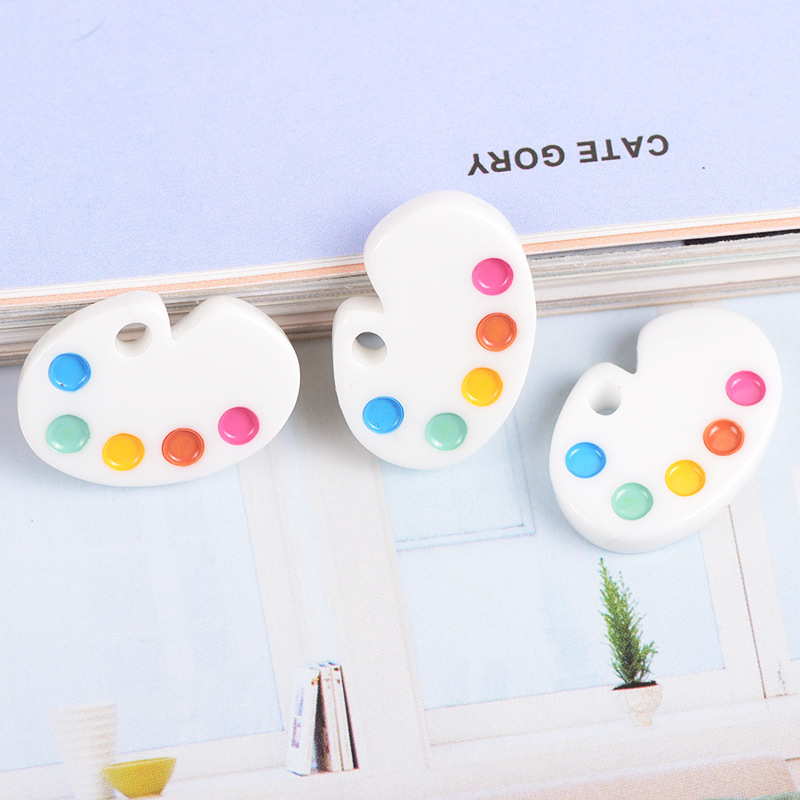 10pcs Diy Kawaii Resin Palette - Christmas Craft Embellishment recension och pris