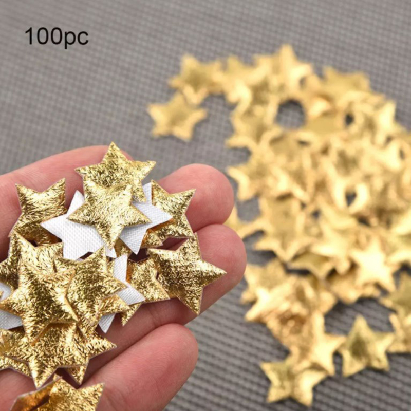 100Pcs Gold/Silver Stars For C - Embellishments For Scrapbooking recension och pris